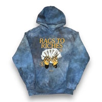 RAGS TO RICHES HOODIE “BLUE”