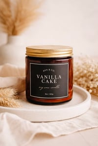 Vanilla Cake 8oz Candle