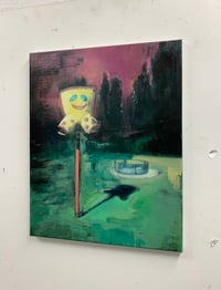 Image 5 of Painting / maleri / "ISLANDS BRYGGE – Malerdrømme og Tankestreger – HF Sønderbro"