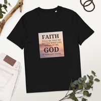Image 1 of organic cotton t-shirt (Faith)