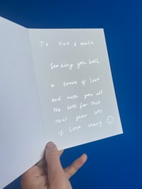 Image 3 of Good Luck Handwritten card and sent for you