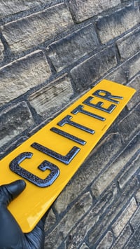 Image 1 of 3D gel Glitter plates (PAIR)
