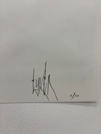 Image 3 of Screen printed exhibition poster 