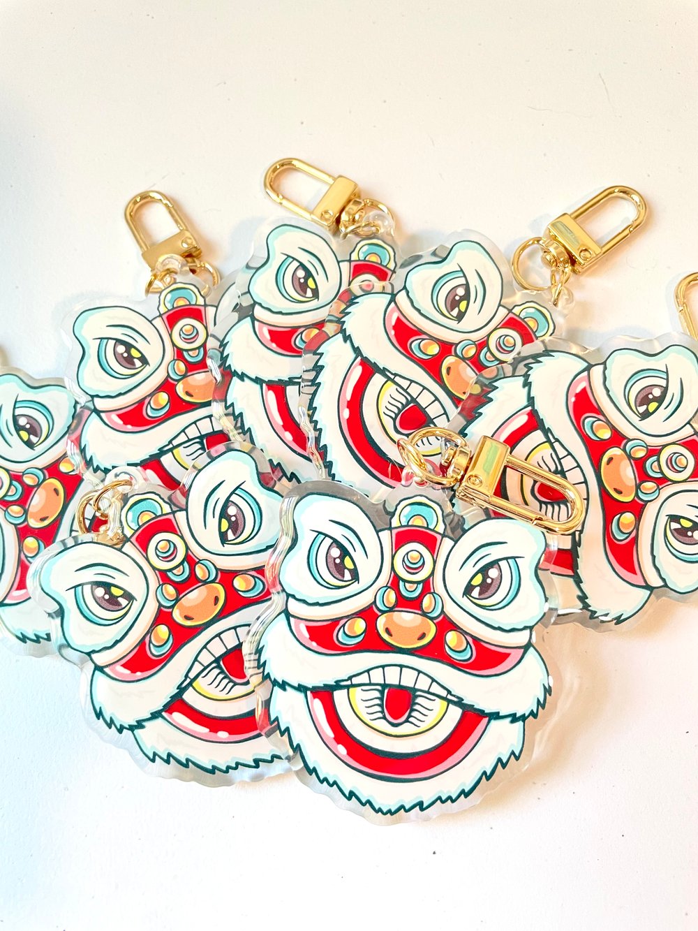 Image of Lion Dancer Keychain