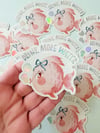 Drink More Water Sticker