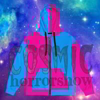Image 1 of Pink n Blue zip hoodie