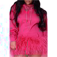 Image 4 of Hooded Fur Dress