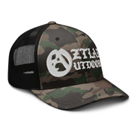 Image 4 of Lower AZ AZtlan Outdoors Camouflage trucker hat