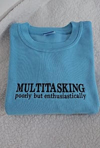 Image 3 of MULTITASKING sweater