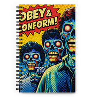 Image 1 of Obey & Conform Spiral notebook 