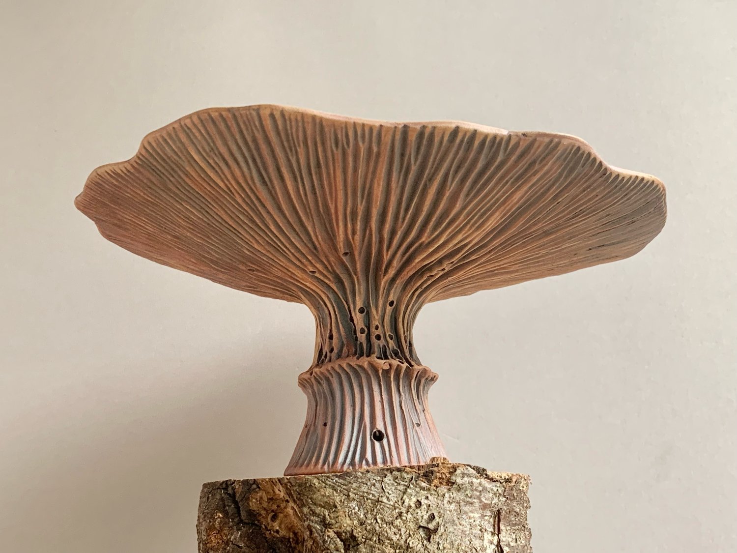 Image of Yellow Mushroom Sculpture 