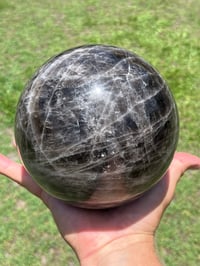 Image 3 of Large Smoky Quartz Sphere Statement Piece #2533