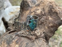 Image 2 of Kingman Arrowhead Stamped Cuff