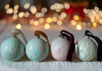 Image 1 of Marbled Ornaments - Noel