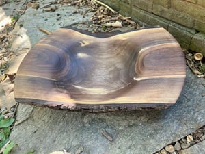 Image of Black Walnut Dish 14.5” diameter 