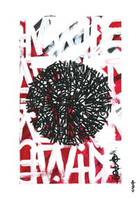 Image 1 of CIRCLE RUNE RED Print 