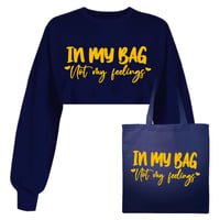 In My Bag Crop Sweatshirt & Free Tote Bag 💙