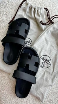 Image 4 of H strap sandals 🤎☁️
