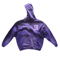 Image 1 of SR Purple zip-up