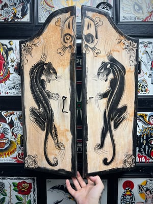 Image of Dartboard cabinet