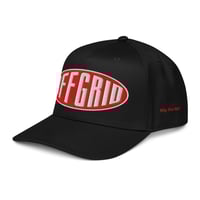 Image 3 of 5-Panel Logo Cap (Black)