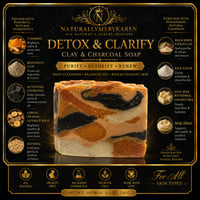 Image 1 of “TOPAZ” ENZYME & CLAY CLEANSING FACIAL SOAP