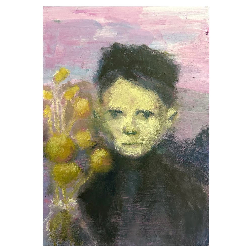 Image of ‘The Boy From Across the Lake has Brought Flowers’