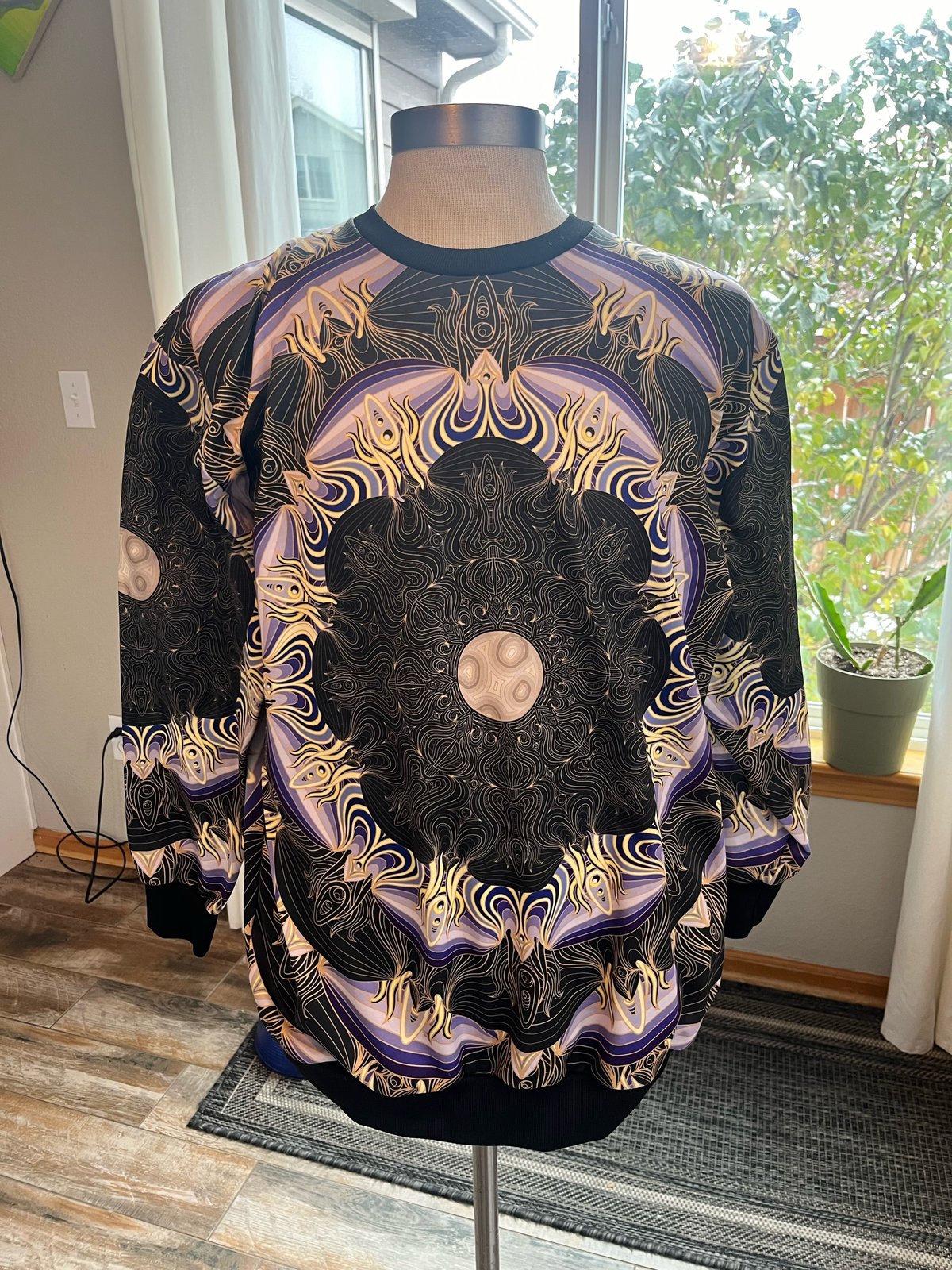 Image of "Luna Aureola" Crewneck Sweatshirt