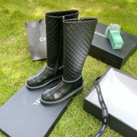 Image 2 of CC Silver Chain Boot