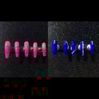 Image 1 of 𝕭𝖑𝖚𝖊 𝖂𝖎𝖙𝖍 𝕲𝖊𝖒𝖘 & “𝕭𝖆𝖗𝖇𝖎𝖊” 