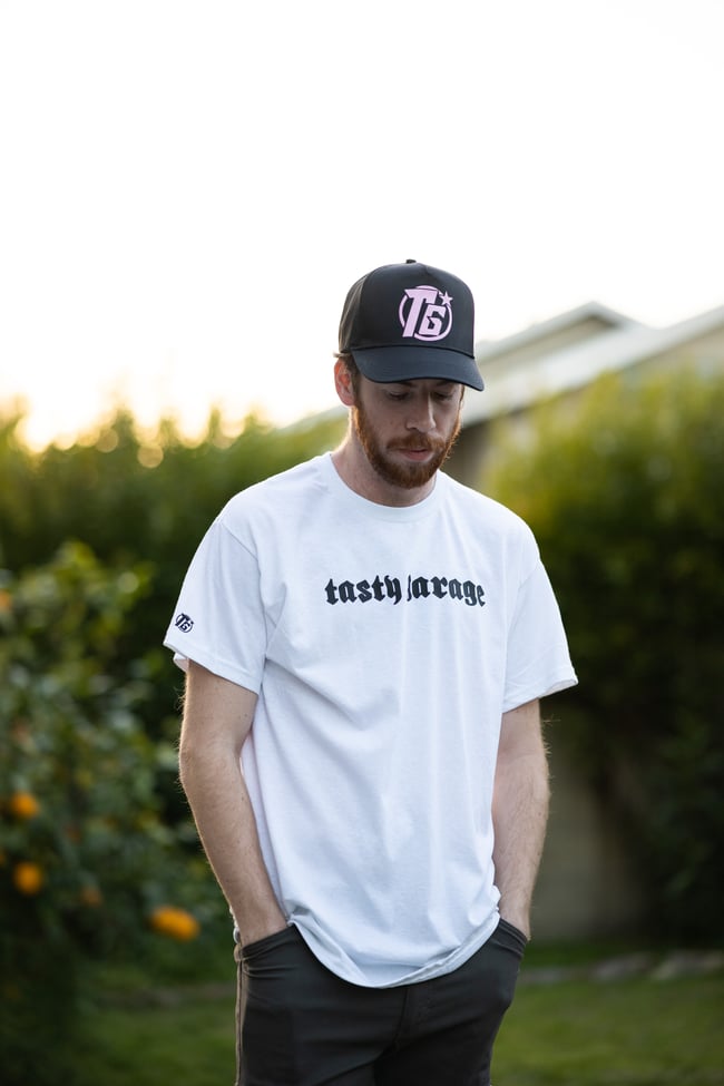 Tasty Garage White T shirt