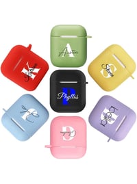 Image 1 of Custom Name AirPods Case
