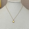'gold star' gold chain necklace