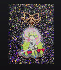 Image 4 of Chibi M Keychain / Epoxy / Holographic 