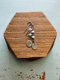 Image 10 of ethiopian opal earrings with beloved charms