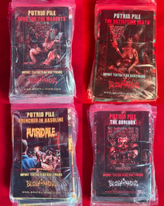 Image of Officially Licensed Putrid Pile Discography Series Flag/Banners!!!
