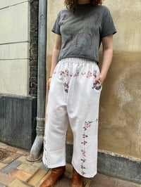 Image 3 of Flower pants (xs-xxl)