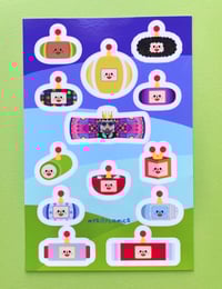 Image 4 of Katamari Cousins Sticker Sheet Set