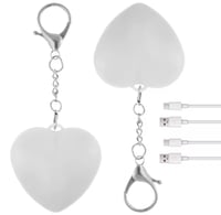 Image 3 of 2Pc Purse Glow Heart Light LED Automatic Sensor Purse Touch Activated  Handbag Night Light 