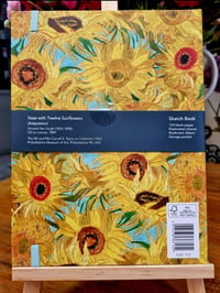 Image 2 of van Gogh Sunflowers Sketch Book