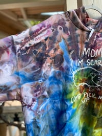 Image 3 of 3XL Mom I’m Scared Come Pick Me Up Tie Dye Hoodie