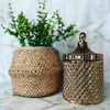 Geo Cut Glass Candle 500g - ROSE GOLD  **ONLY 6 AVAILABLE**