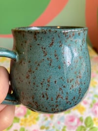 Image 5 of teal teacup