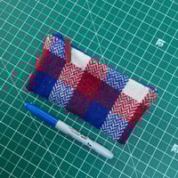 Image 1 of Harris Tweed Zip Case No.4