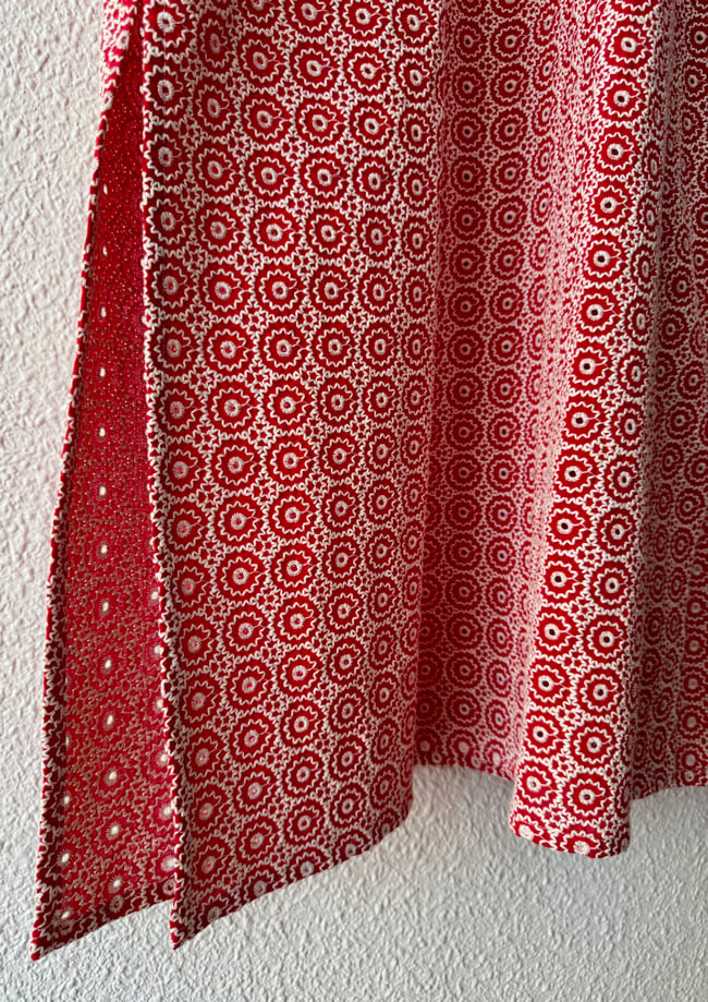 THE PARKER IN RED BRODERIE ANGLAISE