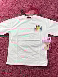 Image 1 of Colorful White Amiri Shirt