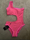 Pink FF one piece 