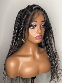 Image 1 of Box braids  wig