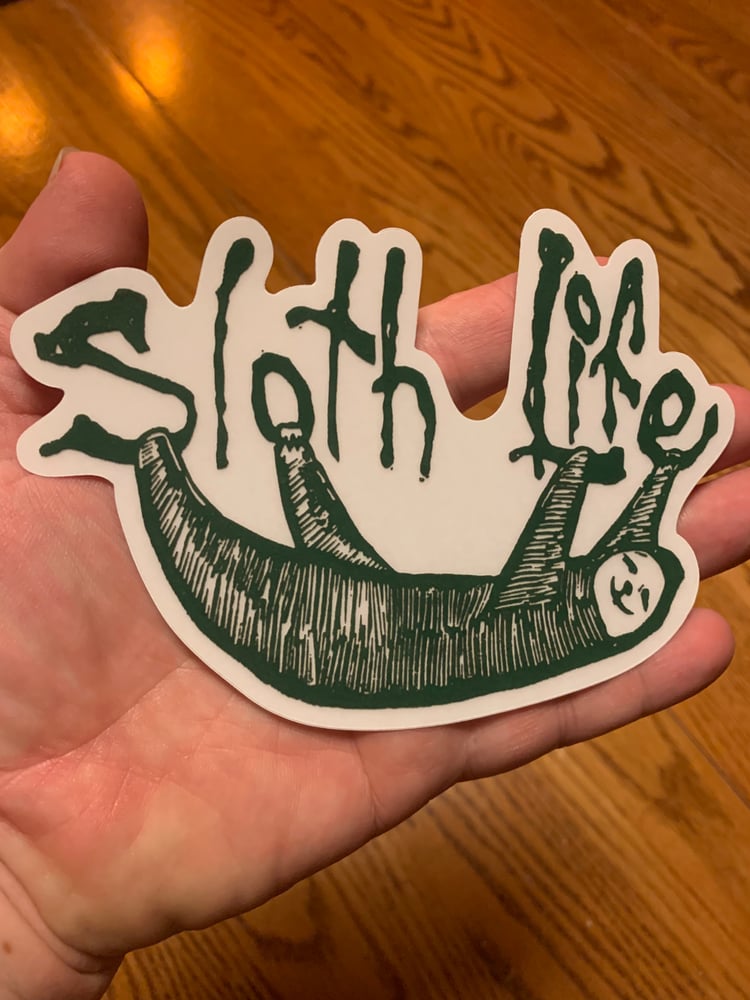 Image of Sloth Life sticker