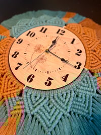 Image 3 of Knot on Time - Macrame Clock